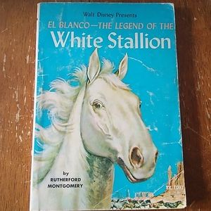 Vintage Disney White Stallion El Blanco Legend